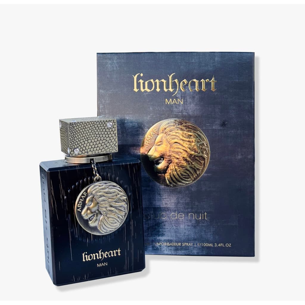 Armaf Club De Nuit Lionheart Eau de Parfum Spray para Homens 3.4 Oz – Novo Lançamento