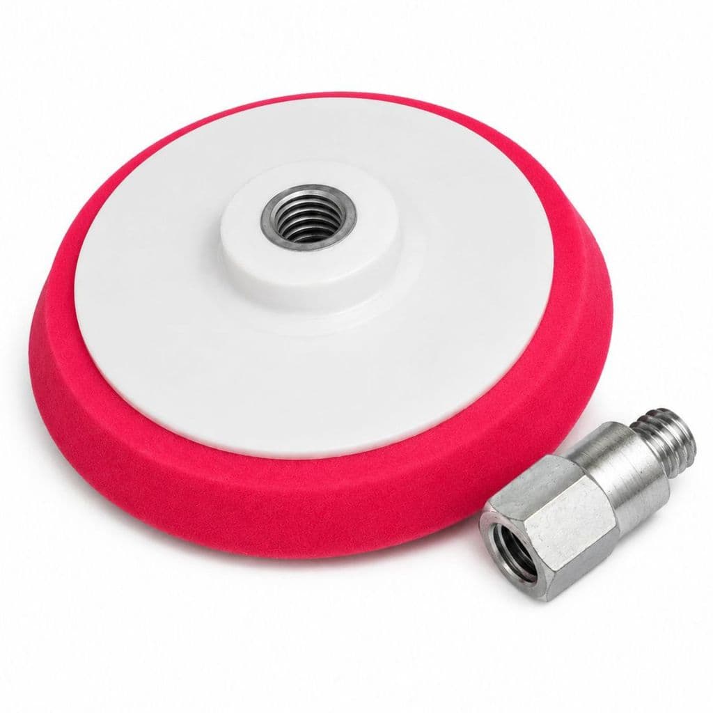Kit Prato para Boina e Politriz 6 Polegadas + Adaptador M14 Para Politriz