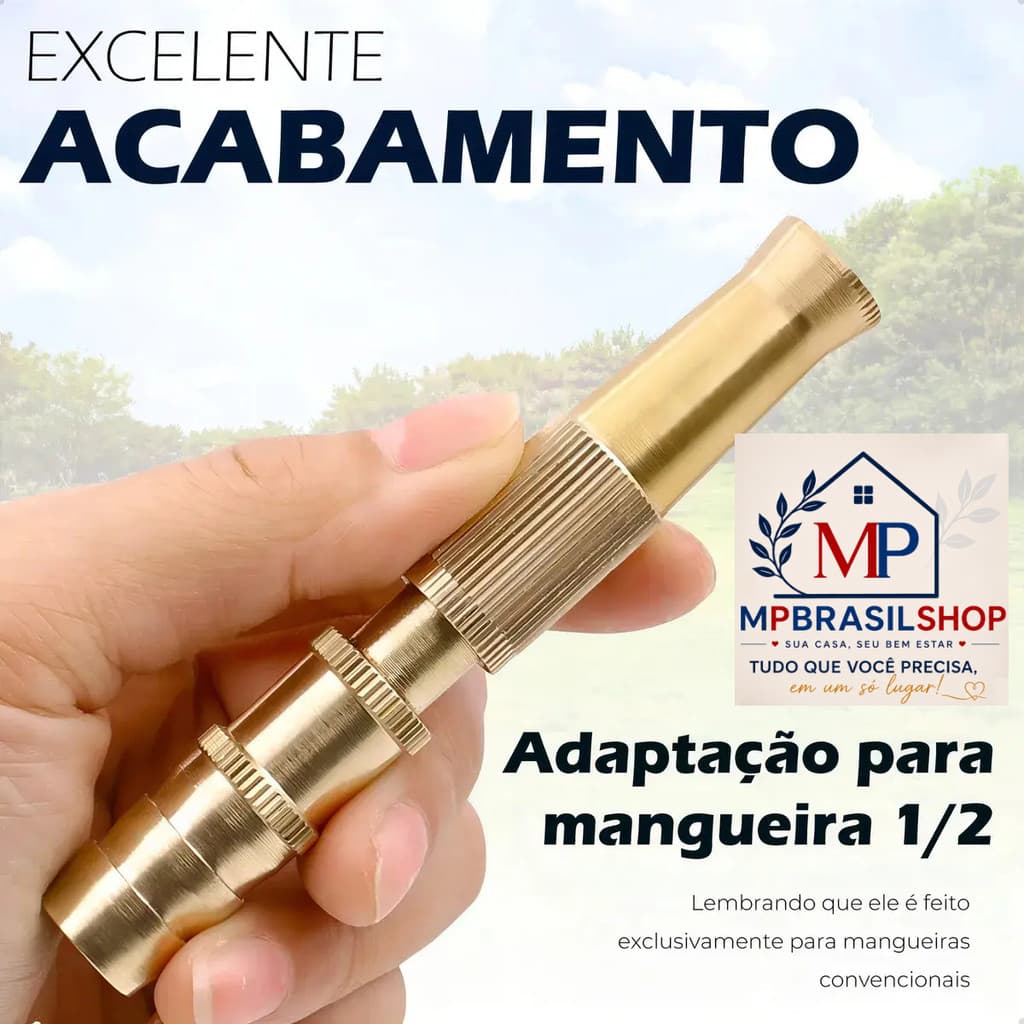 Bico Multifuncional Rápido De Mangueira de Jardim Alta Pressão