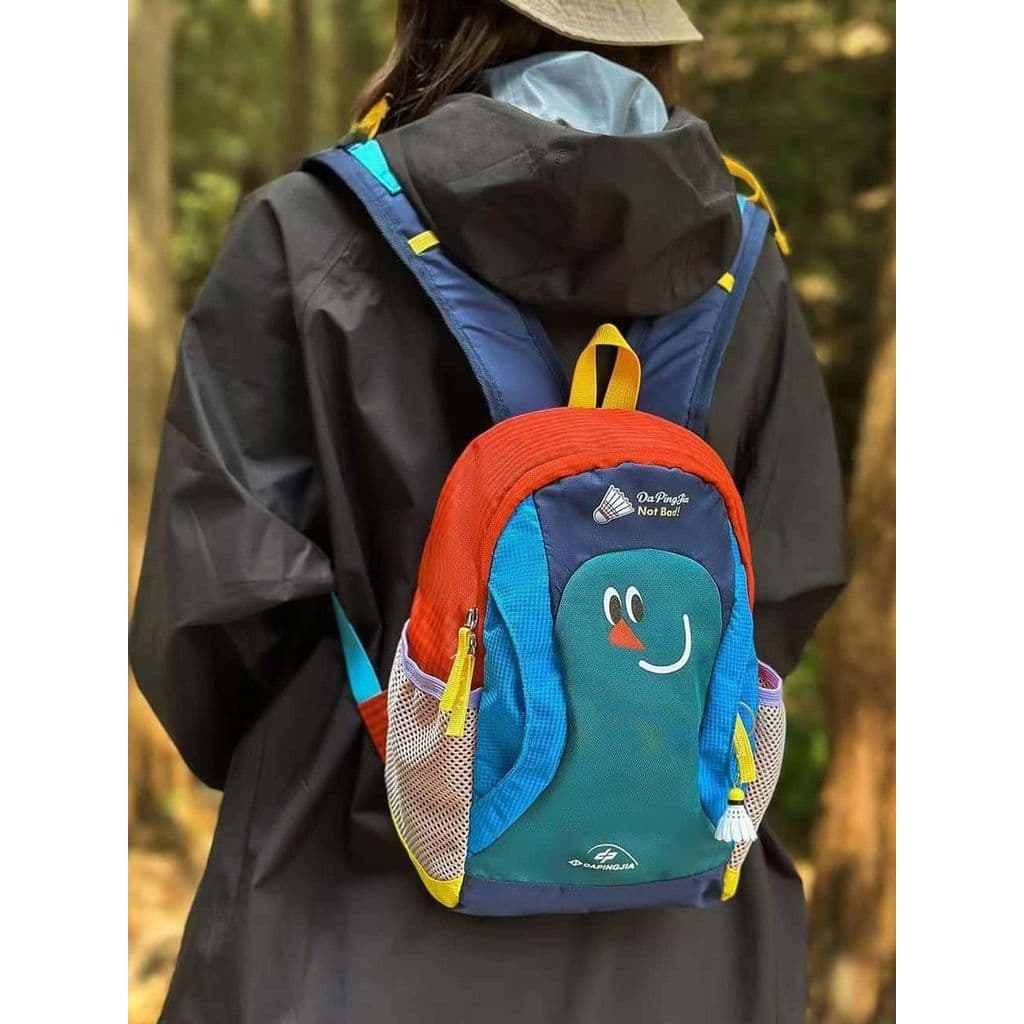 Cor correspondente mochila ao ar livre leve esportes Badminton cor leve costura mochila viagem montanhismo saco