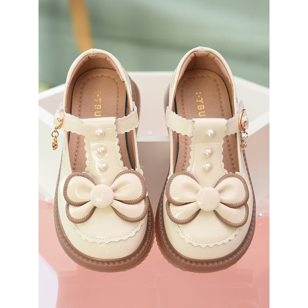 Sapatos infantis para meninas sapatos únicos de sola macia sapatos de princesa 2026 primavera outono novo estilo meninas