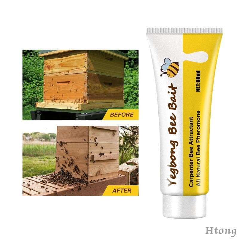 [Htong] 60ml Abelha Isca Sedução Apicultor Apicultura Ingredientes Naturais Equipamento De Enxame De