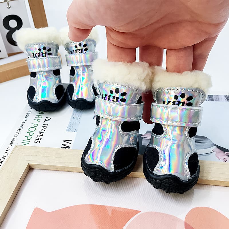 Sapatos de cachorro Teddy Schnauzer sapatos de inverno Bichon Pet antiderrapante outono inverno filhote de cachorro quen