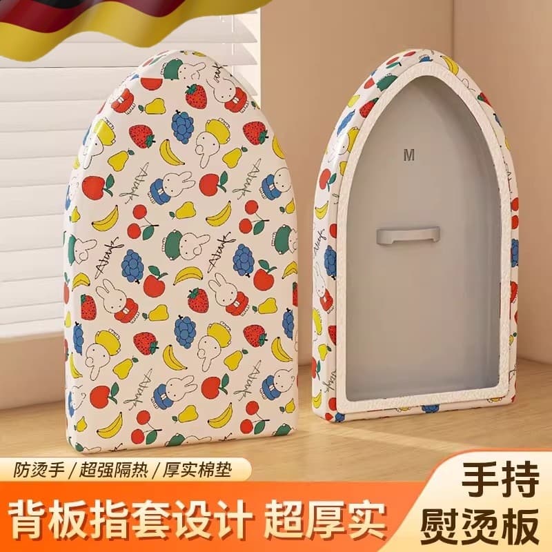Mini tábua de passar roupa portátil Ferro elétrico resistente a altas temperaturas Máquina de passar roupas Pequena almo