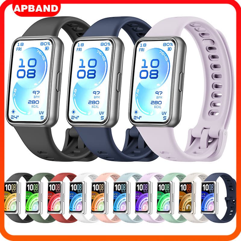 Acessórios Pulseira De Silicone Original Para Relógio Smartwatch Huawei Band 11/ Huawei Band 11 Pro