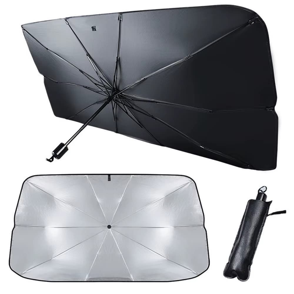 Protetor Solar para Para-brisa Carro Quebra Sol Dobrável Proteção UV para Painel Automotivo