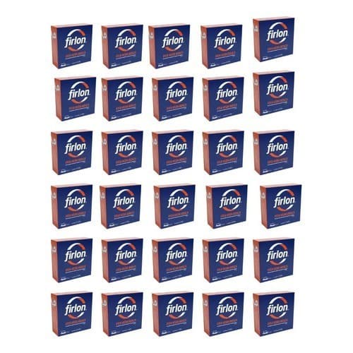 Kit 30 Fita Veda Rosca 12mm X 50 Metros Firlon Branco