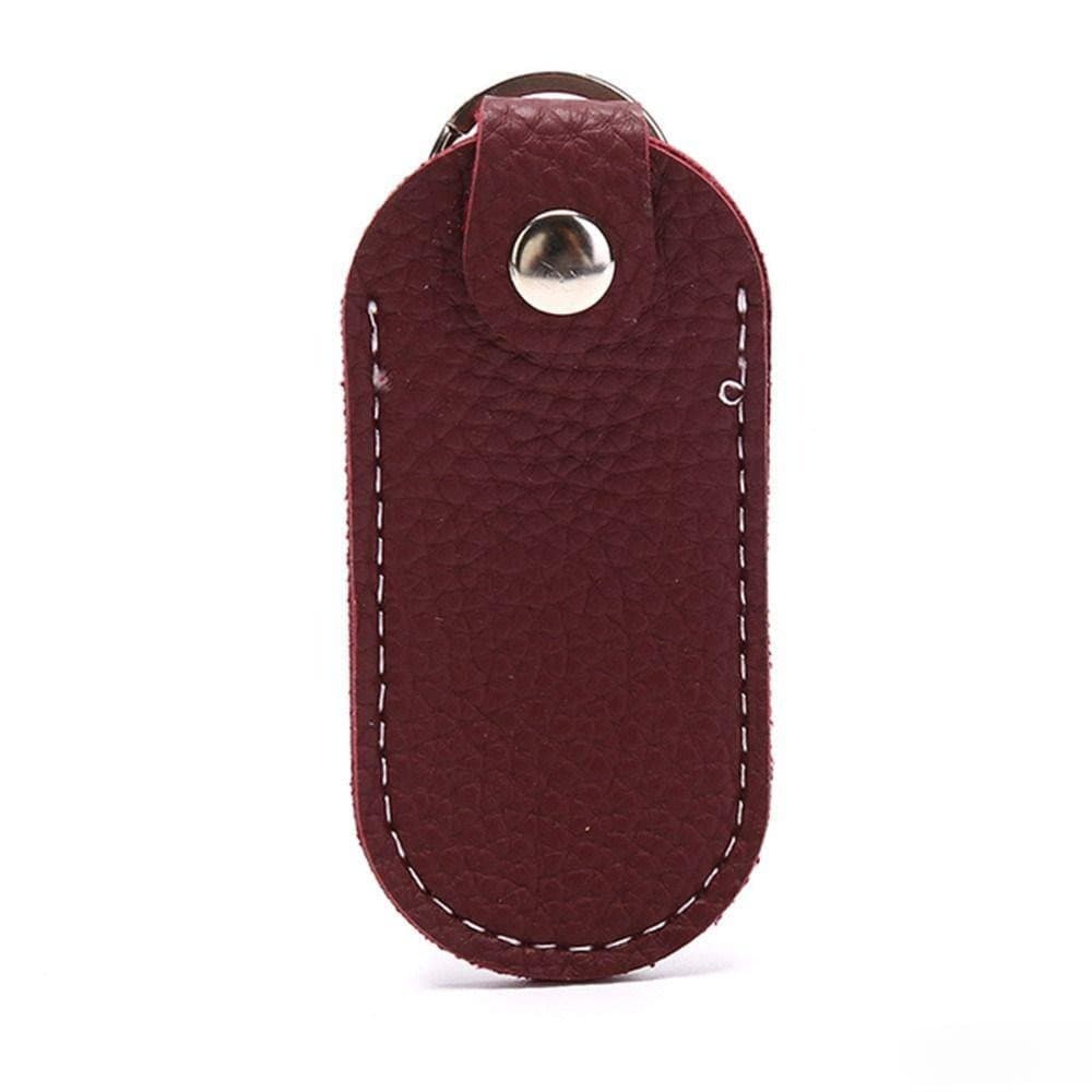 Bolsa de armazenamento portátil para pen drive USB, capa à prova de poeira, chaveiro, estojo protetor para pen drive USB