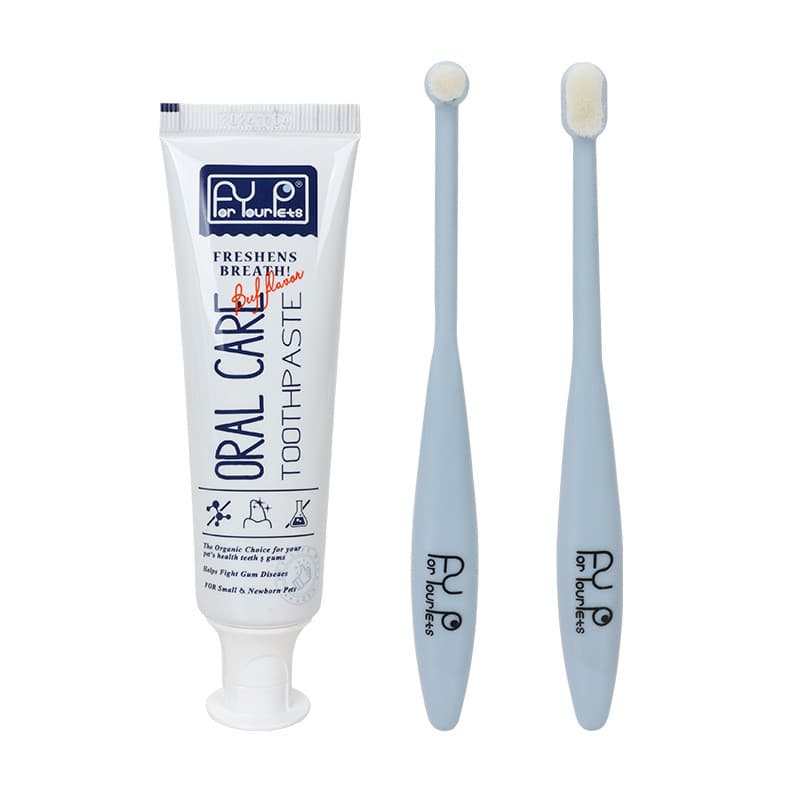 Pasta de dente com sabor de carne, dez mil cabelos, escova de dentes macia, ferramenta de cuidados de limpeza Oral para