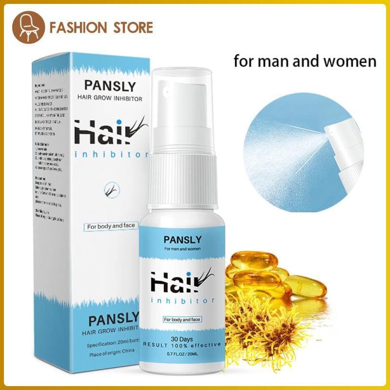 [Wishshopeelq] Spray Inibidor De Crescimento Suave Do Cabelo Para Barba Permanente Removedor De Pêlos