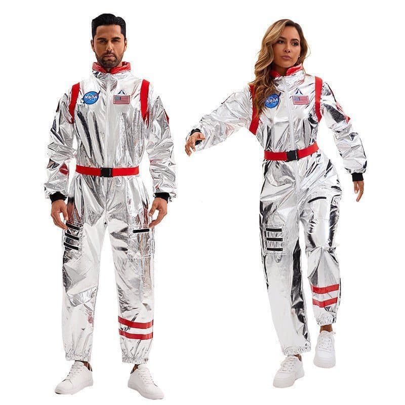 Novo produto em estoque: Fantasia de Halloween para homens e mulheres, fantasia de astronauta de Wandering Earth, fantas