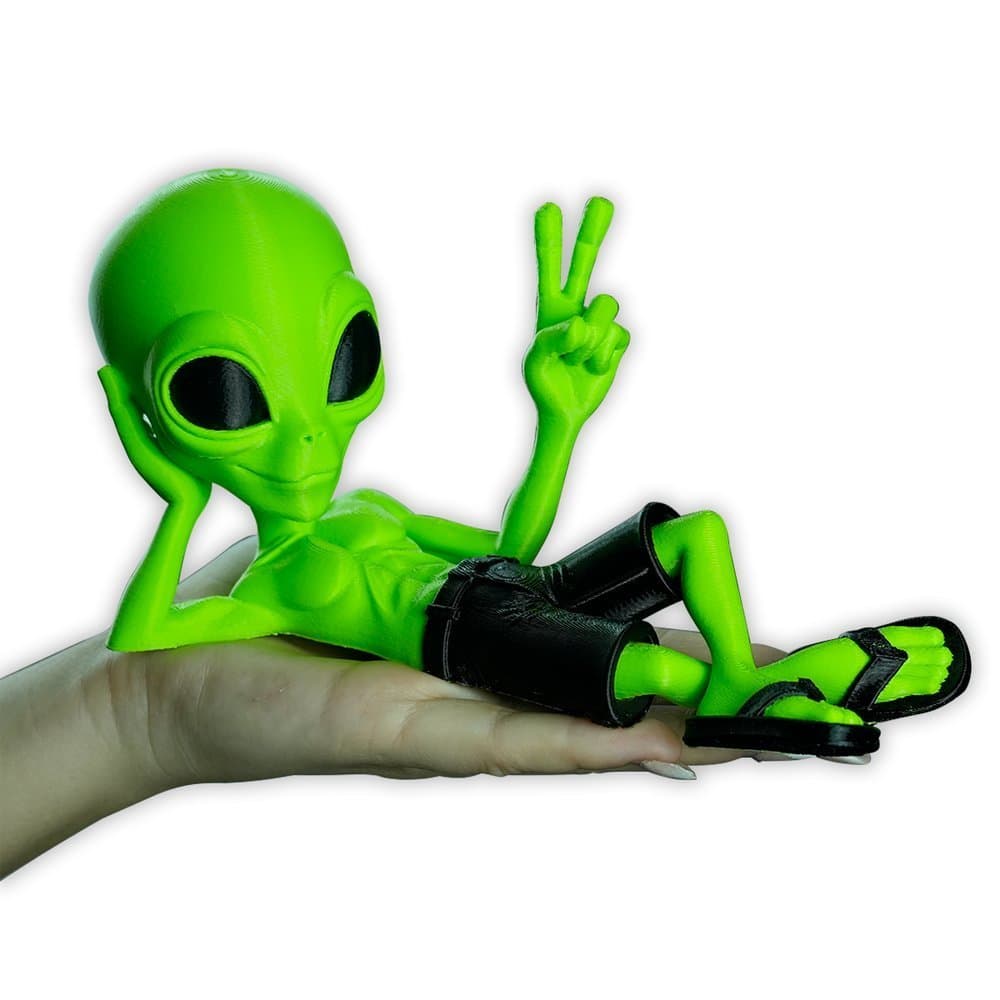 Boneco ET Extraterrestre Alienígena para Enfeite de Caminhão e Carro