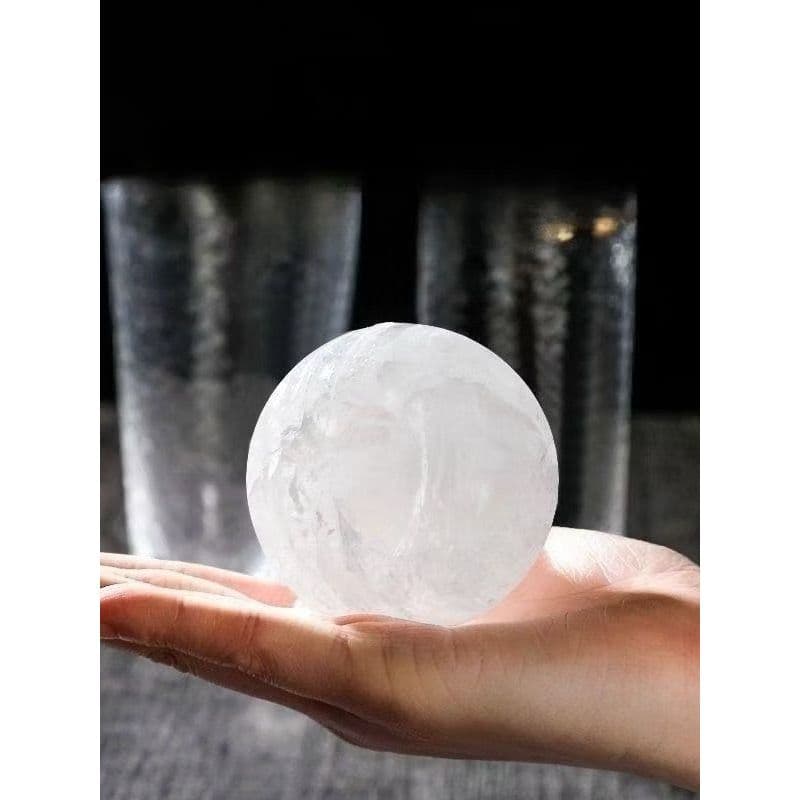 Formas de Gelo Esférico Silicone Reutilizável Gelo Redondo Esfera Grande P/ Drinks Cafés Bebidas Gelo Bola