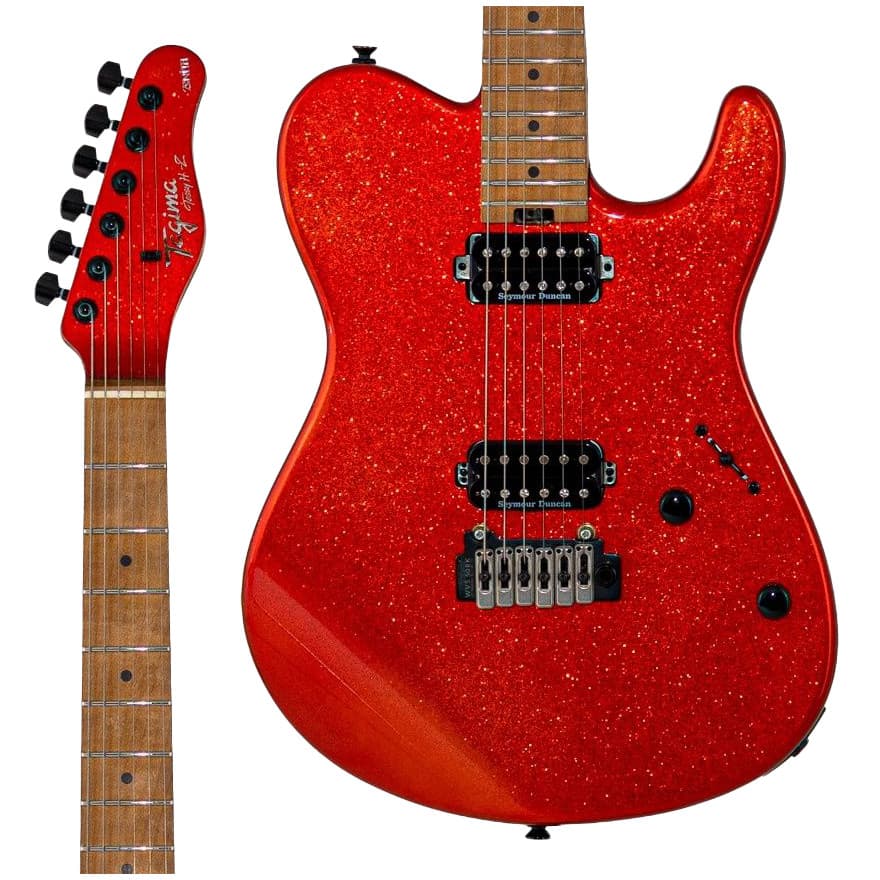 GUITARRA TELECASTER  TAGIMA ZENITH TESSY H-Z ORSK ORANGE SPARKLE