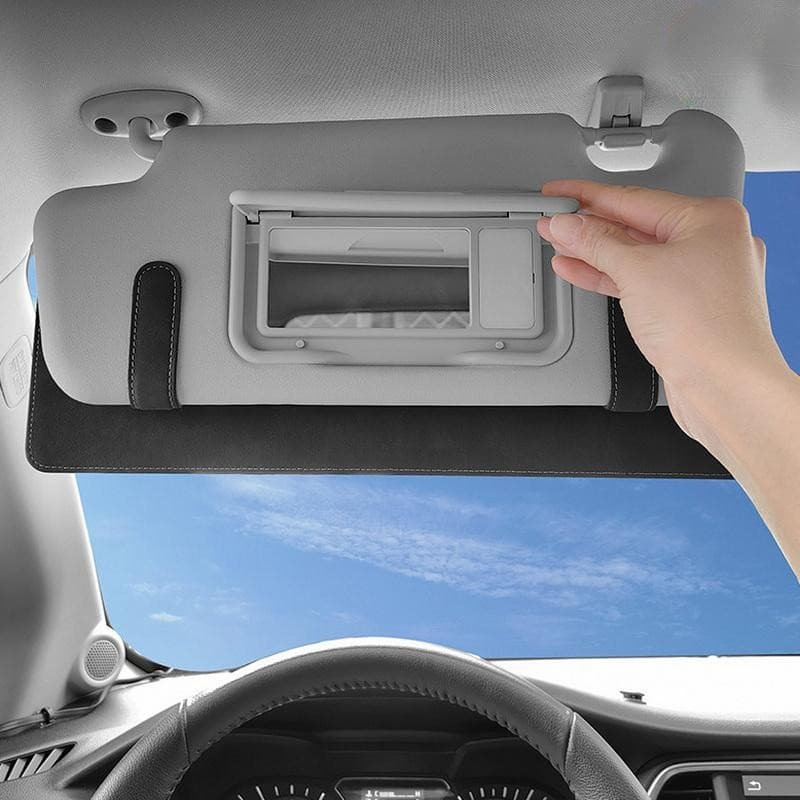 [EL] Extensão De Oclusão De Viseira Solar Universal Para Carro , Proteção Antirreflexo Os Olhos , Guarda-Sóis Carros , F