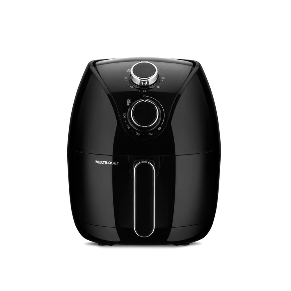 Fritadeira Elétrica Air Fryer 4 Litros 1500w 127v Preta Multi CE221OUT [Reembalado]