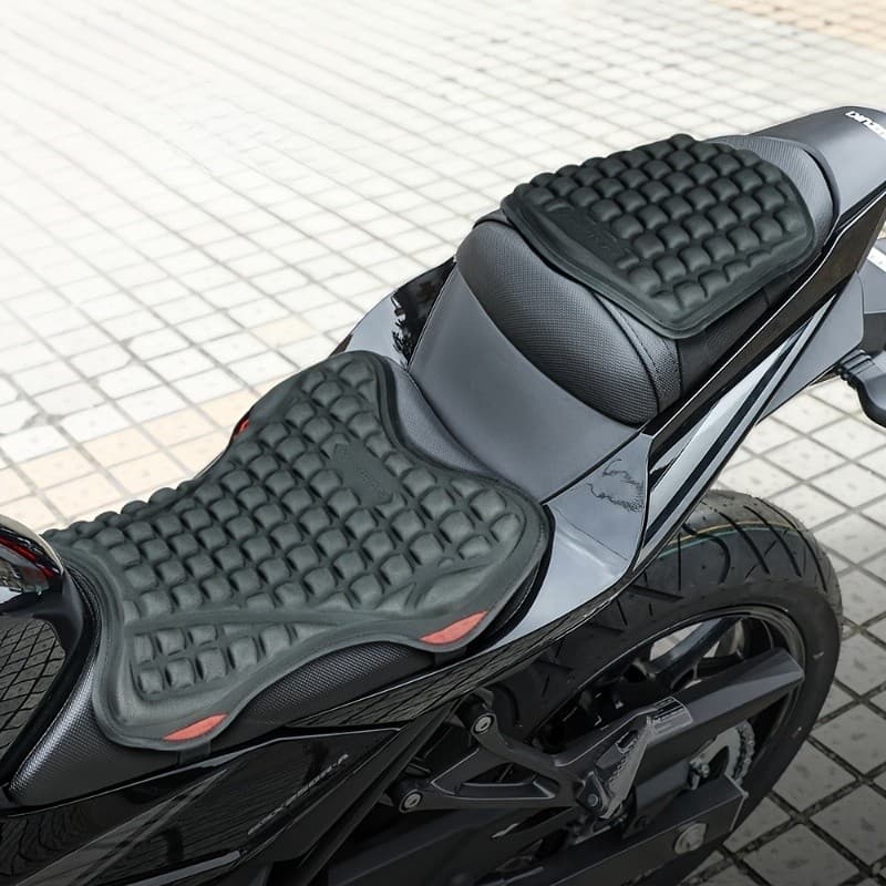 Capa De Assento De Motocicleta À Prova De Choque EVA Para Passeios Ao Ar Livre Antiderrapante Ventilado Com Isolamento T