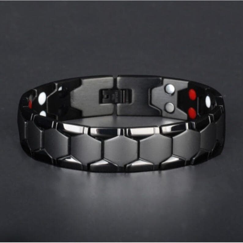 Fornecimento exclusivo transfronteiriço pulseira de aço titânio comércio exterior versão ampla joias masculinas de aço i
