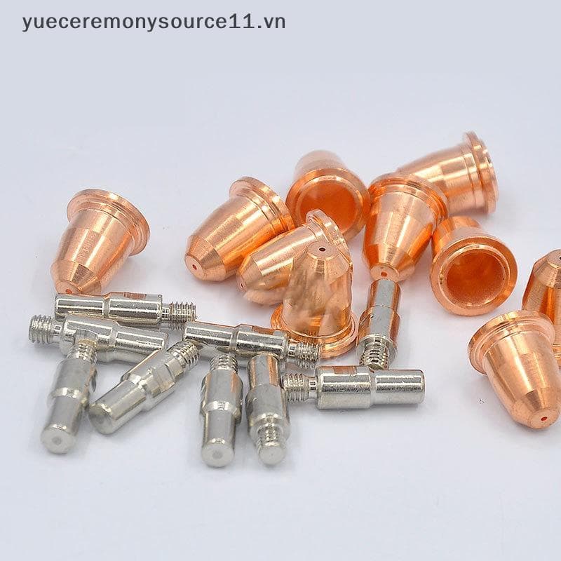 Kit De Consumíveis S45 , 20 Peças , Eletrodo , Ponta De Bico De 0.8 Mm Para Cortador De Plasma , Tocha , Damom .