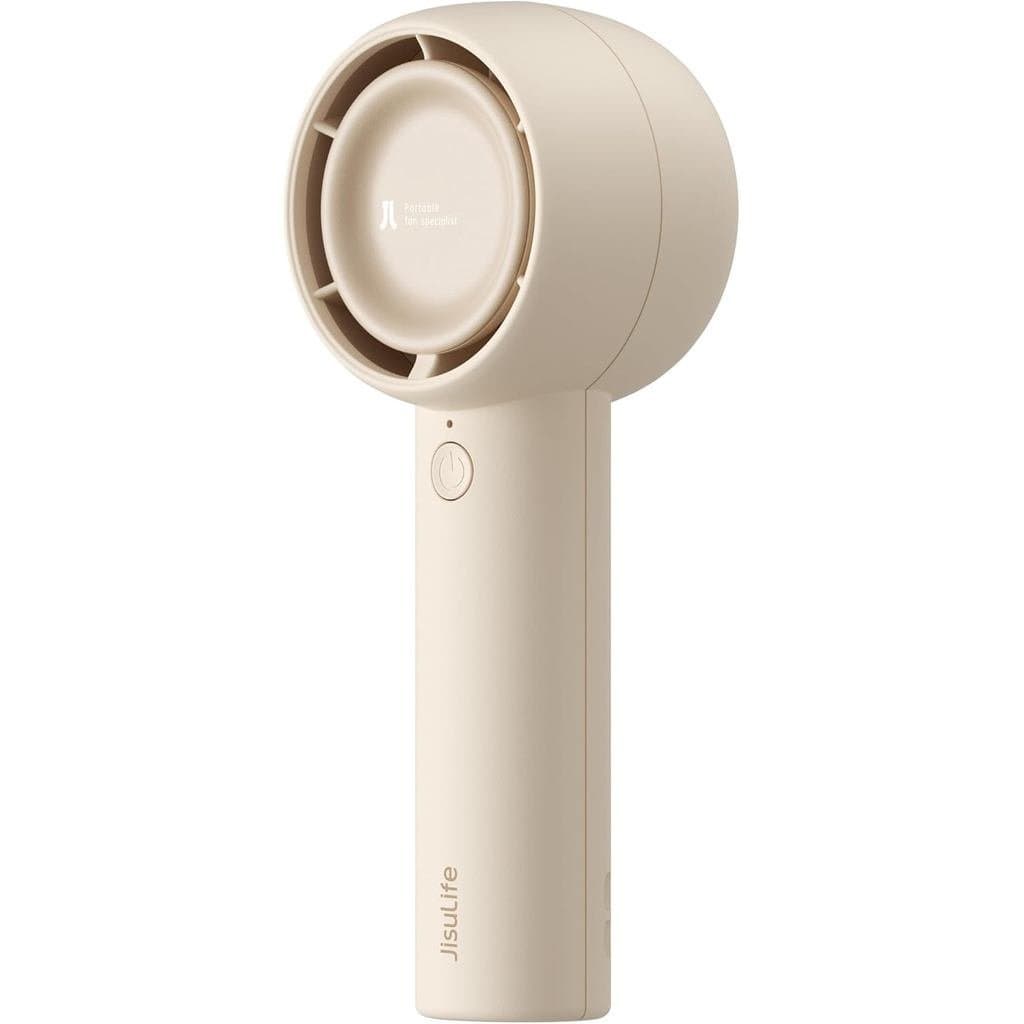 Ventilador Portátil Mini JISULIFE - Design Seguro Sem Hélices, Ventilador de Mão Potente com 5 Velocidades, 16 Horas de