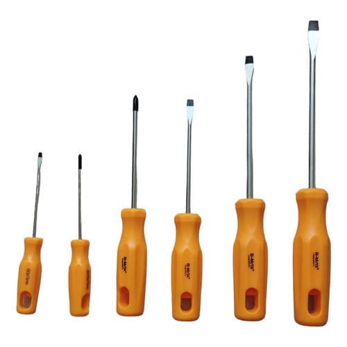 Jogo Chave Fenda E Philips Aço Carbono Ponta Imantada 6 Pçs