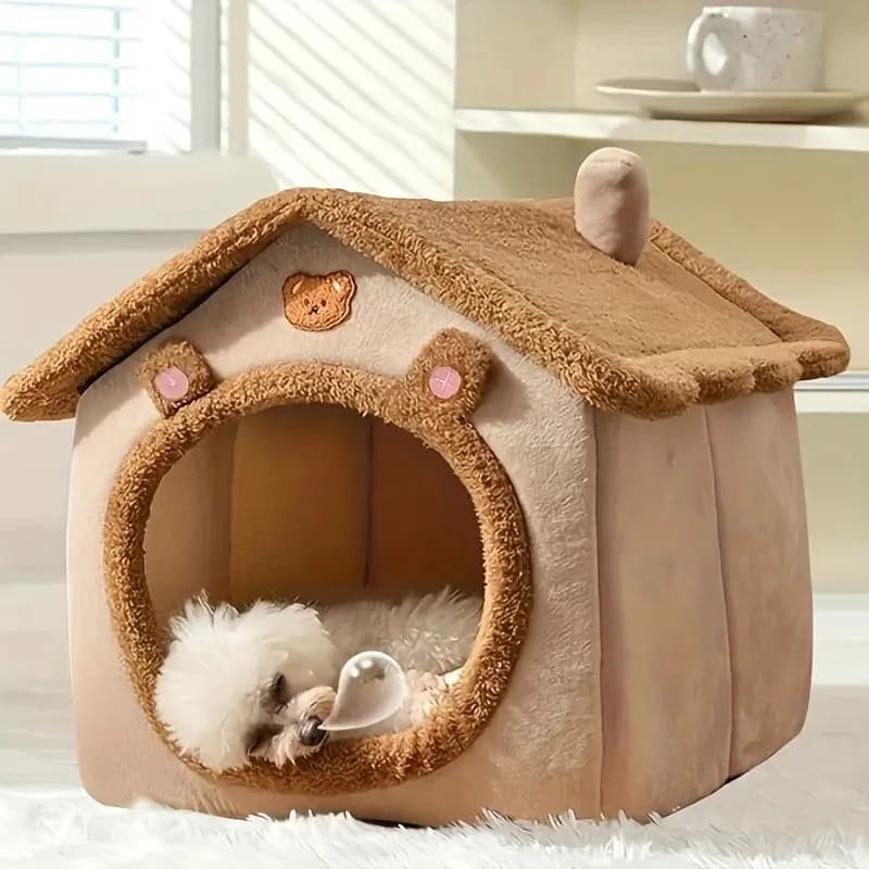 Casinhas tipo «casinha quentinha» para cães e gatos, nos tamanhos M e L