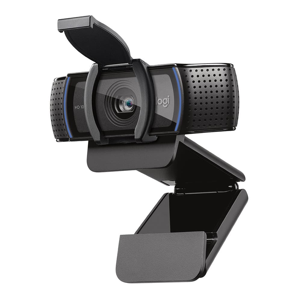 Webcam Logitech C920S HD Pro 1080p Foco Automático Microfone Stereo USB 960-001257