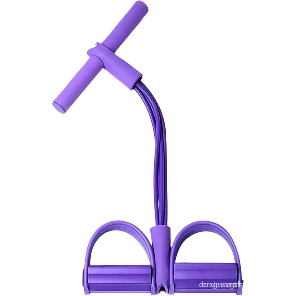 Corda de Tensão Multifuncional, Banda de Resistência com 6 Tubos para Pedal, Equipamento de Fitness com Corda de Tensão