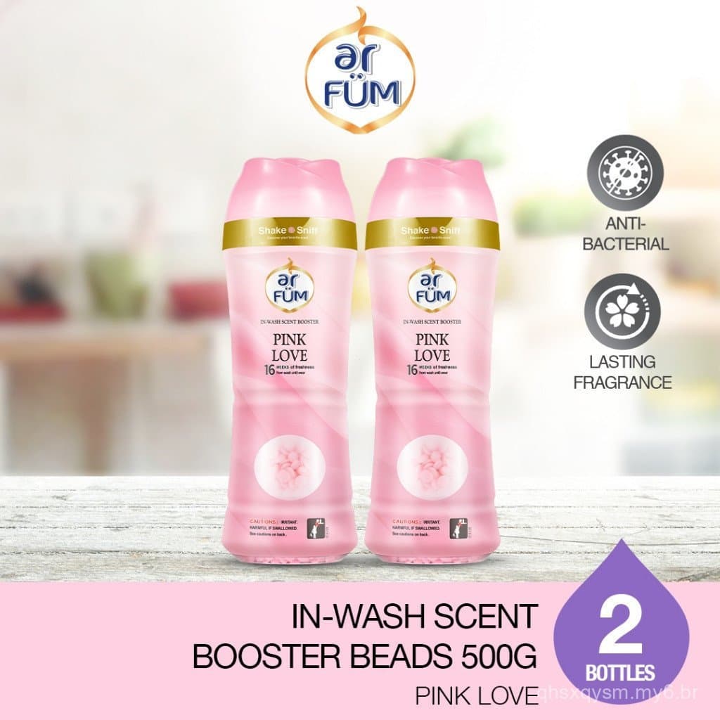 Ar FÜM Pérolas Intensificadoras de Fragrância para Lavanderia 500g x 2 frascos VHNZ