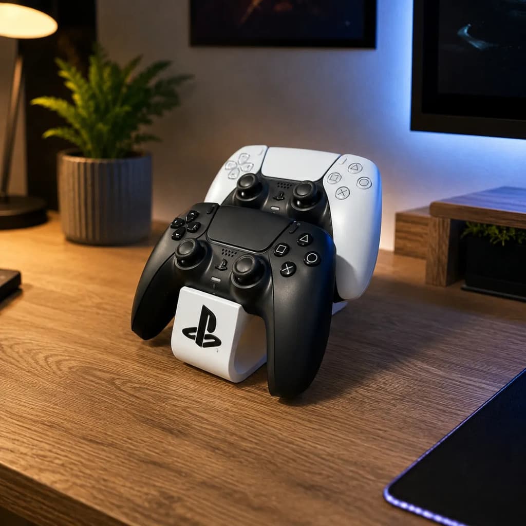 Suporte Duplo Para 2 Controles Ps5 Dualsense5 Playstation 5