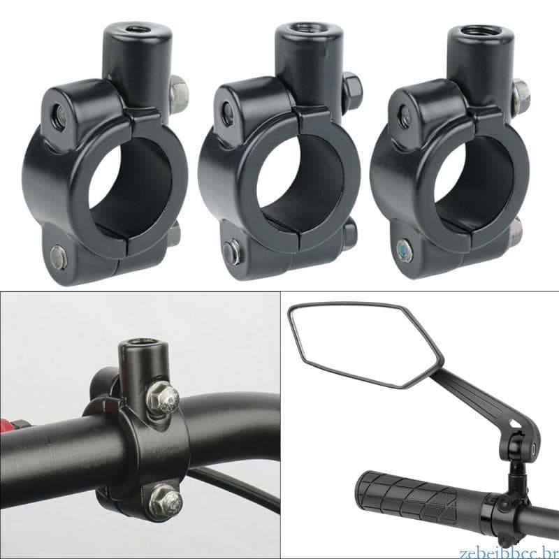 zebeibbcbr 2 Lotes Suporte Giratório Para Motocicleta, Espelhos Retrovisores, Telefone Retrovisor Bicicletas E Motos
