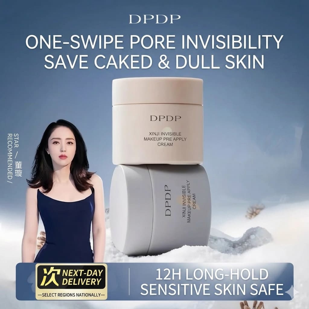 Em Estoque DPDP Makeup Primer Creme Hidratante Base Tonificante Suave Poros Não Cakey