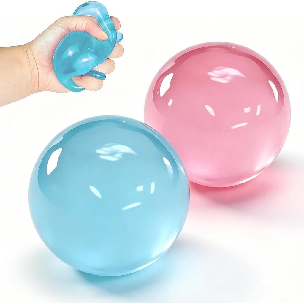 2 Pacotes de Brinquedos Antiestresse Redondos e Macios, Bolas Antiestresse de Retorno Lento para Alívio da Ansiedade em