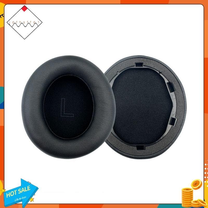 [Promover J] Almofadas De Substituição Para Fone De Ouvido Life Q30/Q35 Wireless SE Headset-Earpads , Manga De Couro