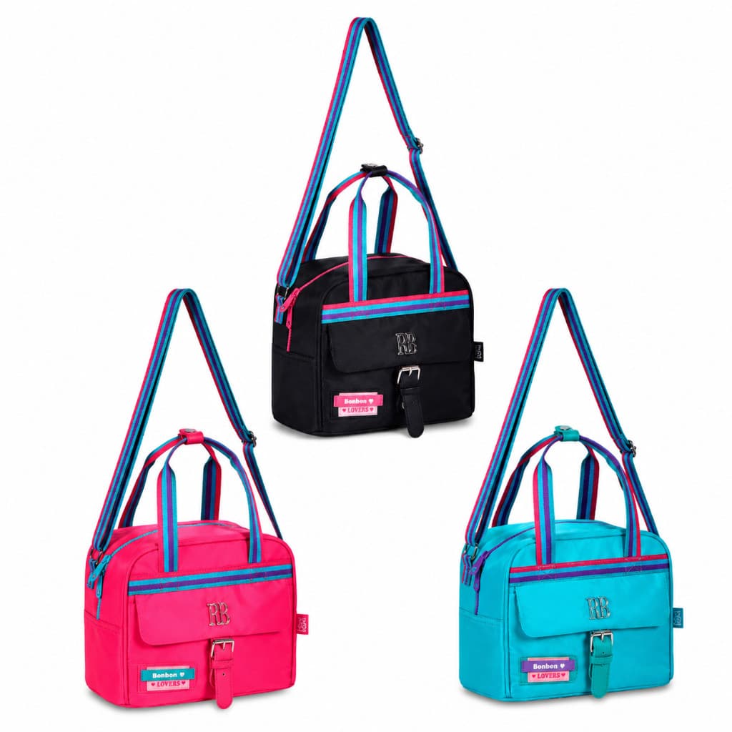 Lancheira Térmica Rebecca Bonbon Original Feminina Escolar Bolsa Térmica Alça Regulável RB24107