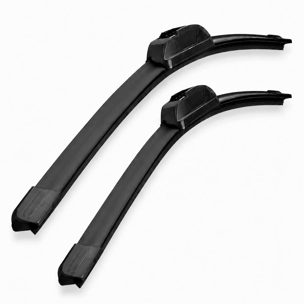 Palhetas Limpador Para-brisa Chuva Silicone Limpeza Silenciosa