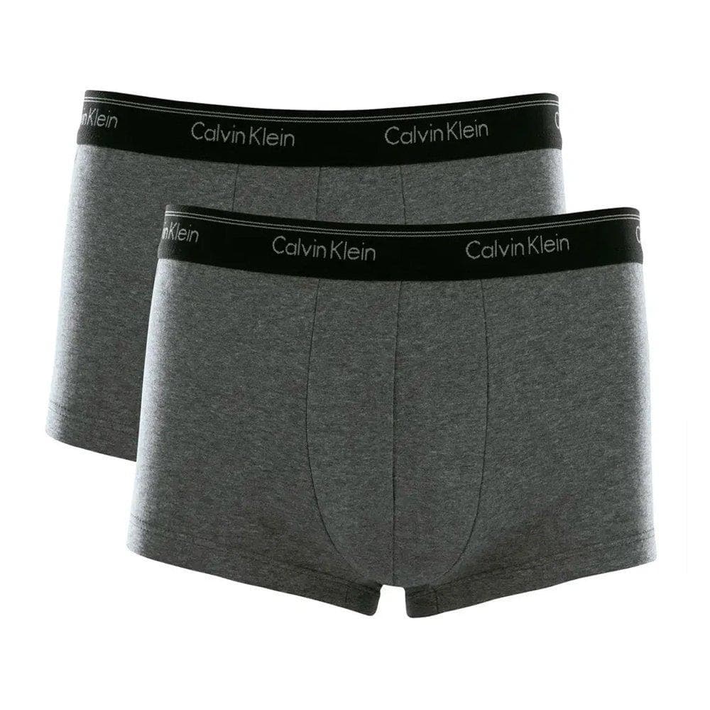 Kit 2 Cuecas boxer Calvin Klein Low Rise Trunk Cotton CK CZ