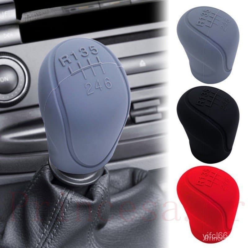 Capa Universal de Silicone para Alavanca de Câmbio Manual, 6 Velocidades, Antiderrapante, Acessório para Interior de Car
