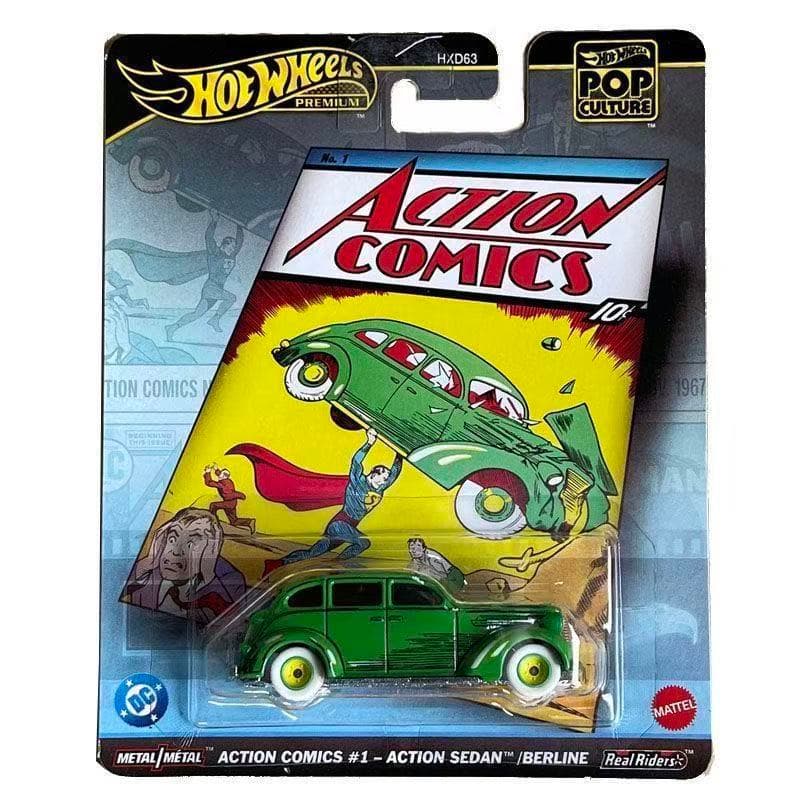 Hot Wheels Culture Series HXD63 Modelo de carro em liga Superman