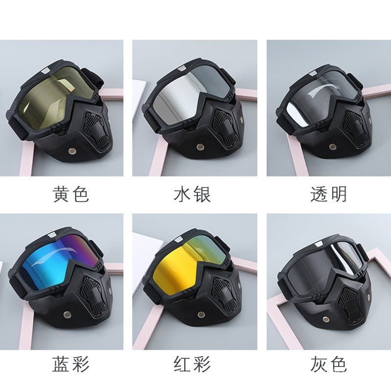 Novos óculos à prova de vento, óculos de proteção, capacete de motocicleta off-road, óculos Harley, máscara para motocic