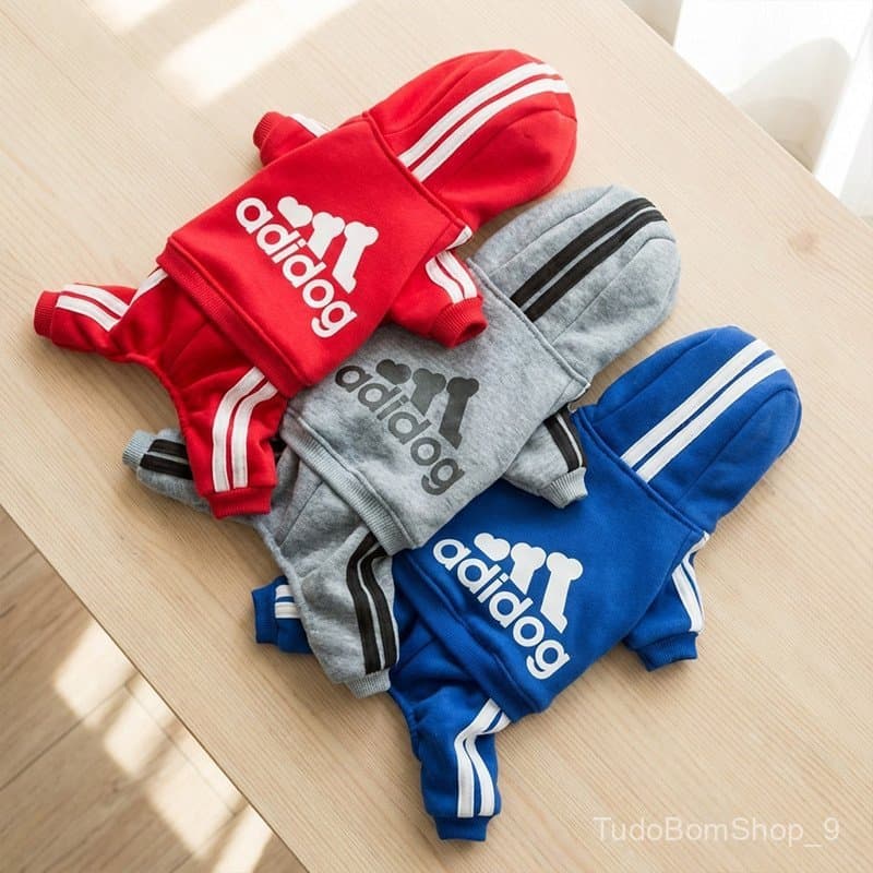 Macacão para Cães de Outono Inverno, Roupa Esportiva Quente e Macia para Animais de Estimação