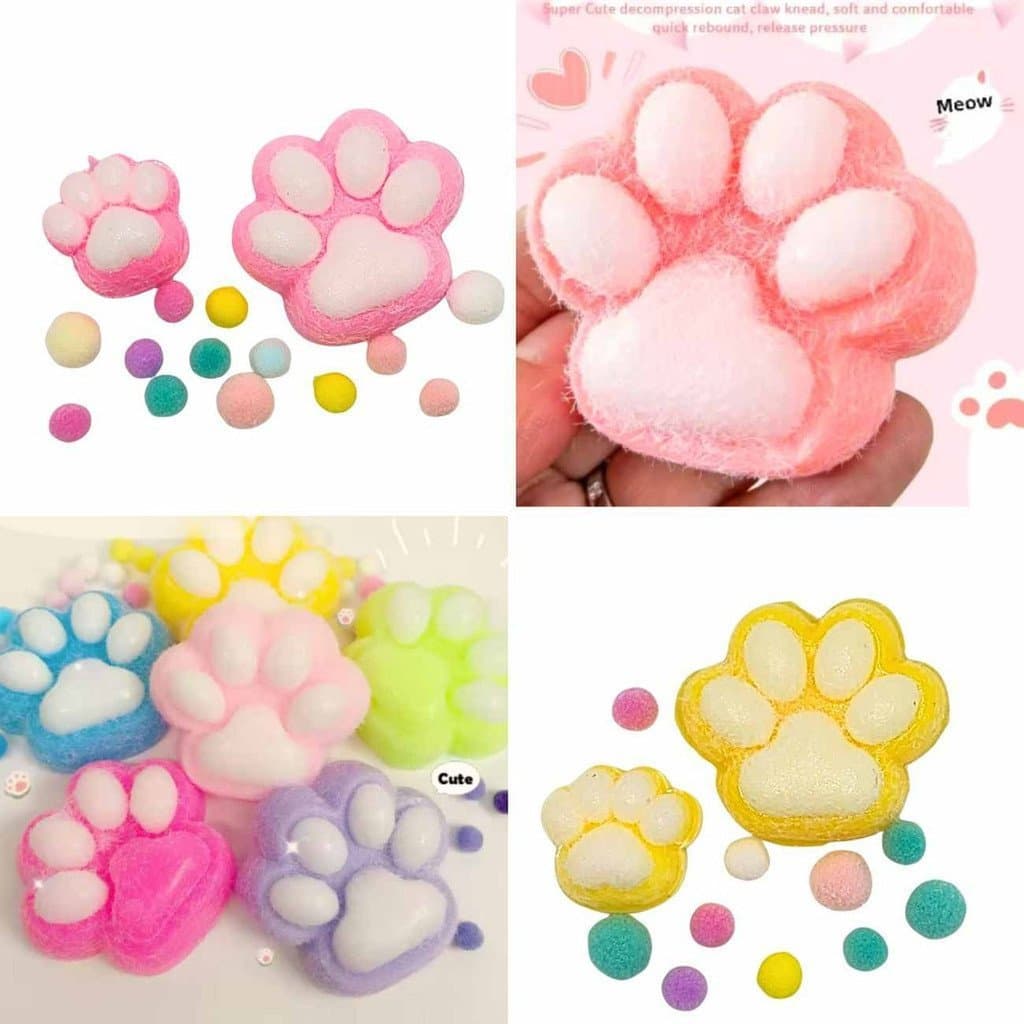 Brinquedo Antiestresse Squishy Patinha Taba Macio