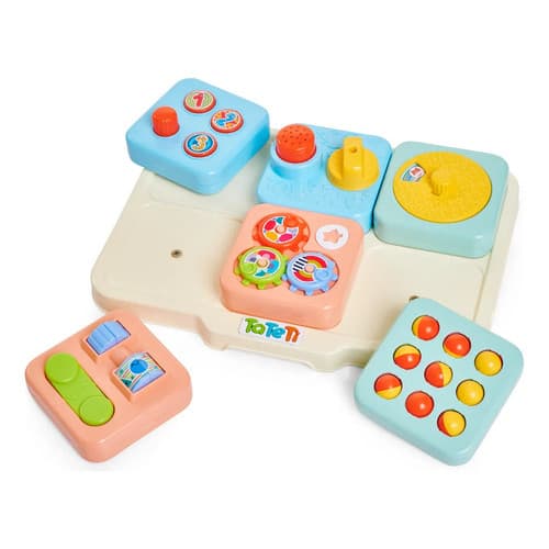 Brinquedo Bebes Sensorial Educativo Didático Interativo com 6 Modulo Magnéticos