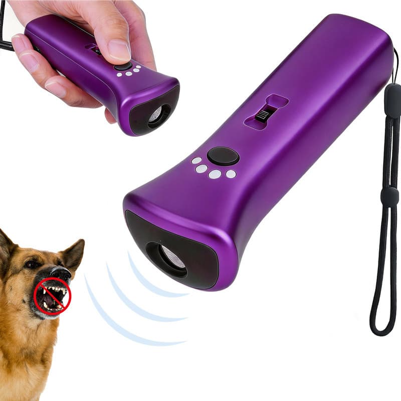 Rolha de casca ultrassônica de alta potência, portátil, ultrassônico, repelente de cães, recarregável, portátil, disposi