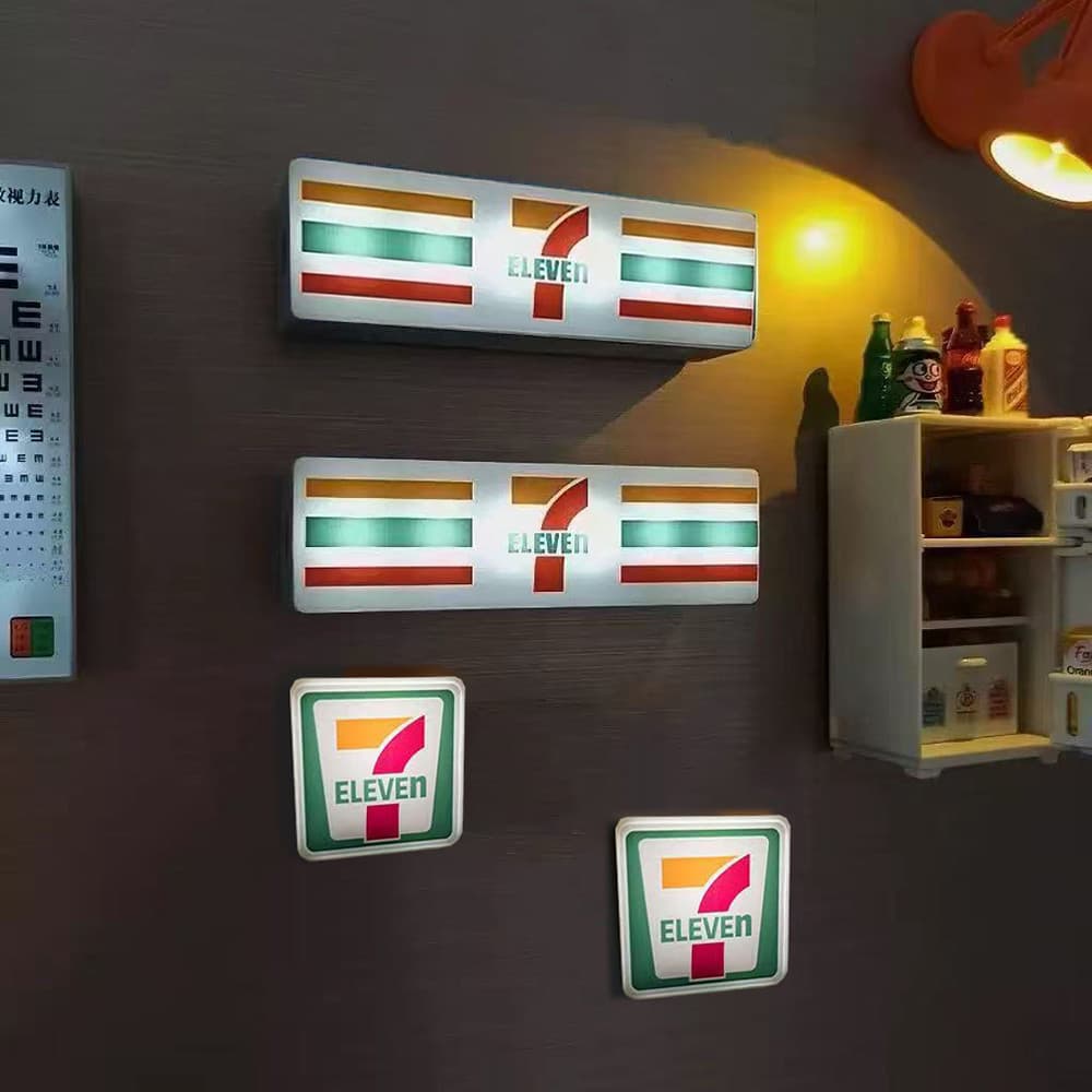 Mini Lightbox Ímã De Geladeira Café Japonês Criativo Turismo Lembrança Magnética Luminosa Caixa De Luz Decoração Para Ca