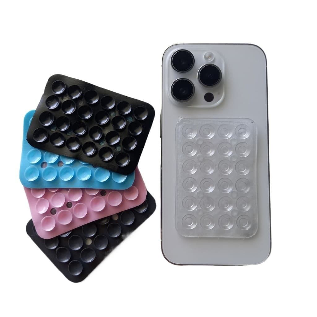 BLACK FRIDAY Ventosa silicone INRAM 24 Simples Antid. Estojo Tel Celular Portátil Suporte Quadrado
