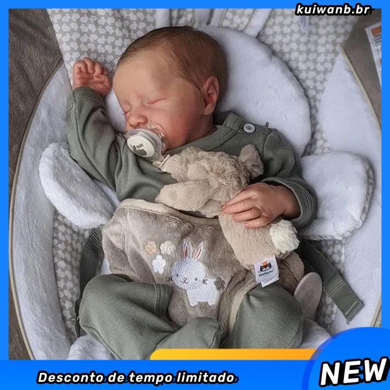 45cm Levi Reborn Bebê Boneca Brinquedo Bebe Real Criança Vil Recém-Nascido Lavável Bonecas Acabadas Crianças