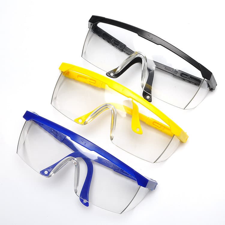 Óculos de proteção para ciclismo, à prova de choque, à prova de respingos, pára-brisa transparente, à prova de areia, à