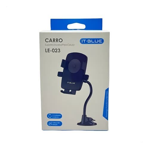 SUPORTE UNIVERSAL DE CELULAR IT-BLUE PARA CARRO LE-023