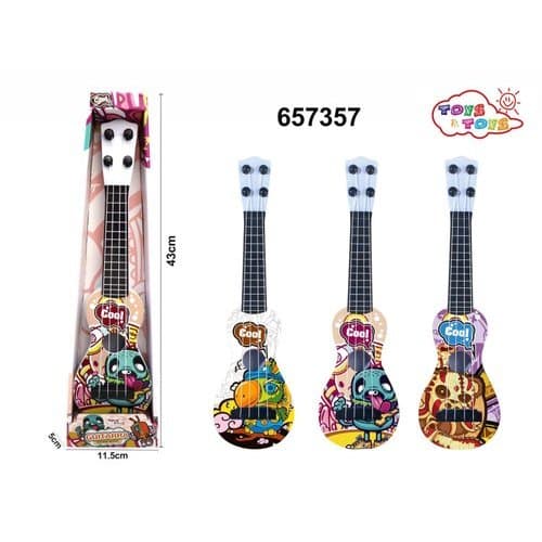 Guitarra Infantil Musical Luzes Sons Educativo Crianças Presente Meninos Meninas